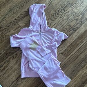 Girls juicy track suit